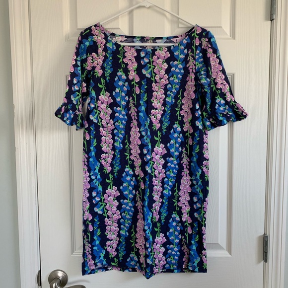 SOLD - EUC size XS Lilly Pulitzer t-shirt dress - Picture 2 of 3